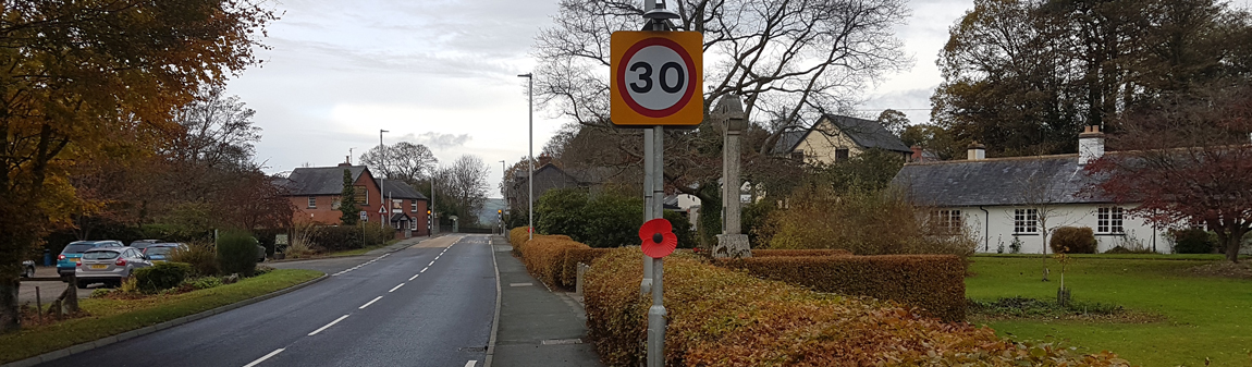 A470 Through Llandinam